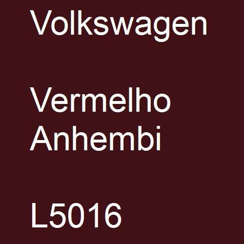 Volkswagen, Vermelho Anhembi, L5016.